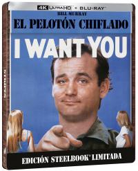 El pelotón chiflado (4K UHD + Blu-ray) (Ed. especial metálica) - BD