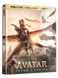 Avatar - Fuego y ceniza (Steelbook 4K UHD + BD) - BD